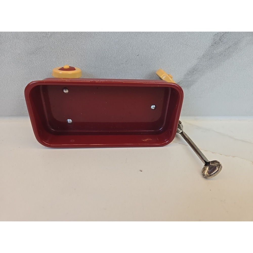 Miniature 4" Metal Radio Flyer Wagon Toy with Moving Wheels and Handle - Picture 3 of 5